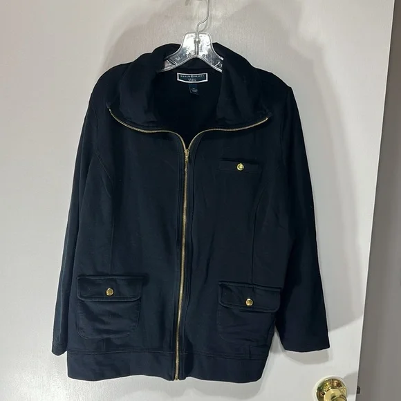 Karen Scott Woman’s plus jacket - Picture 3 of 7